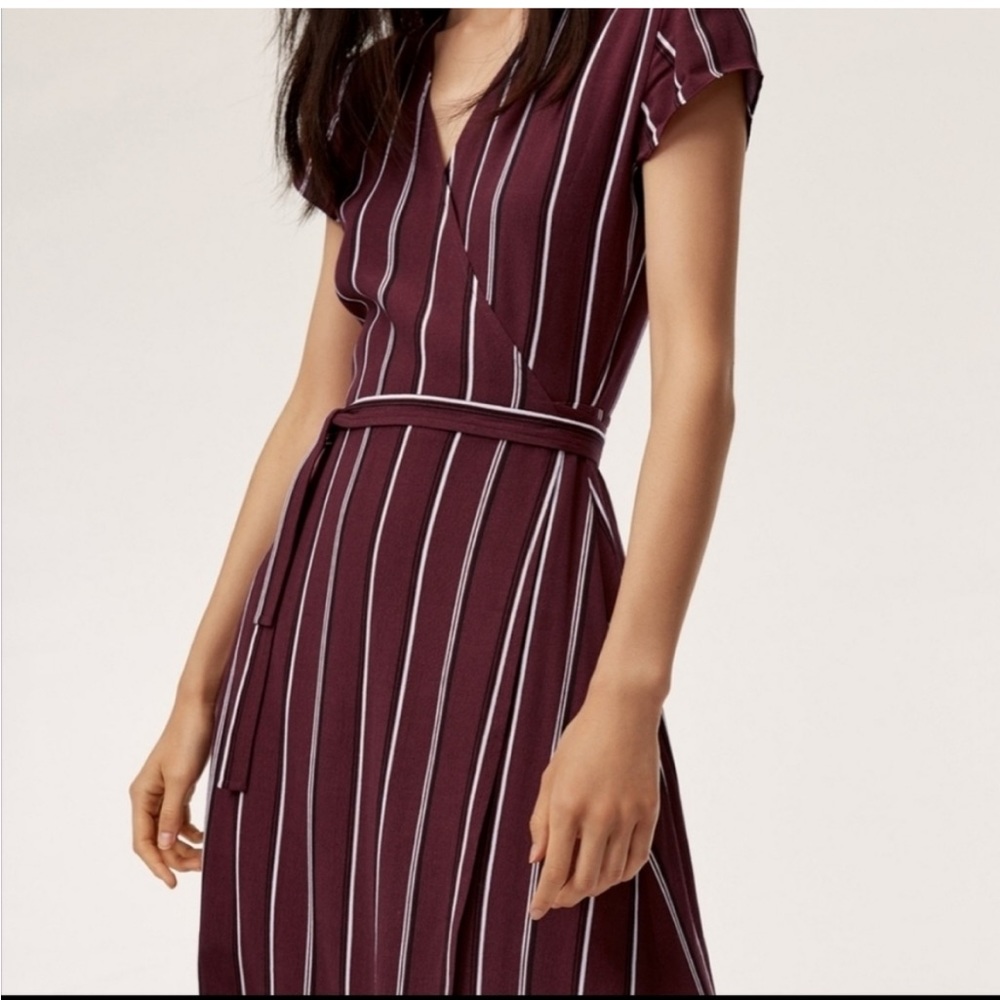 Wilfred free Aritzia Jessa Wrap Dress
